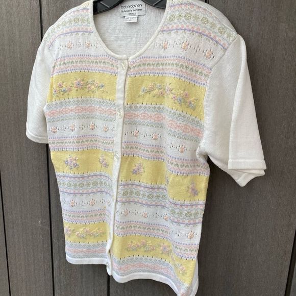 Vintage Haberdashery Petite Cardigan Sweater - Picture 3 of 8